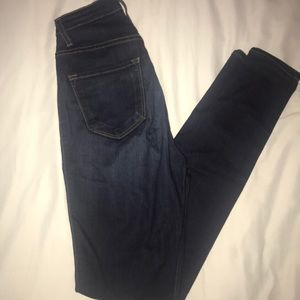 Fashion Nova High Waisted Skinny Jeans-Dark Wash